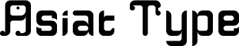 Asiat Type Regular