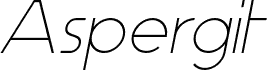 Aspergit Italic