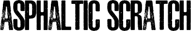 ASPHALTIC SCRATCH ROUNDED PERSONAL USE