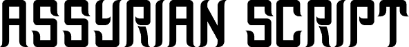 Assyrian Script Regular