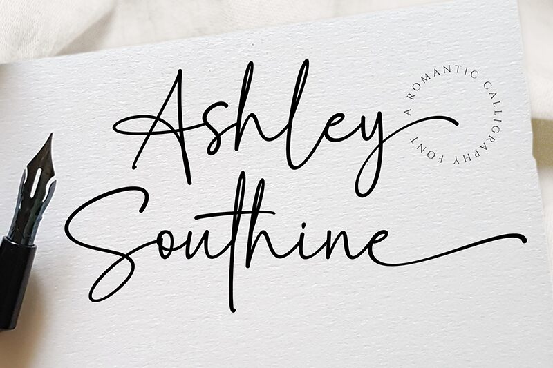 Ashley Southine Czcionka