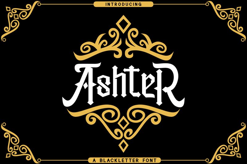 AshteR Carattere