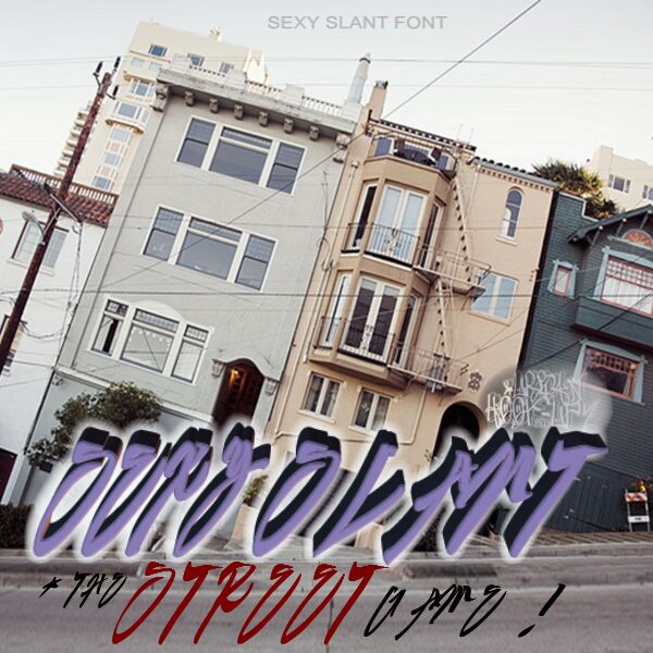 SEXY SLANT Carattere