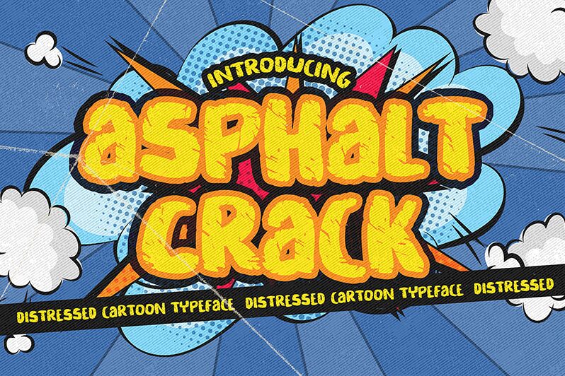Asphalt crack Carattere