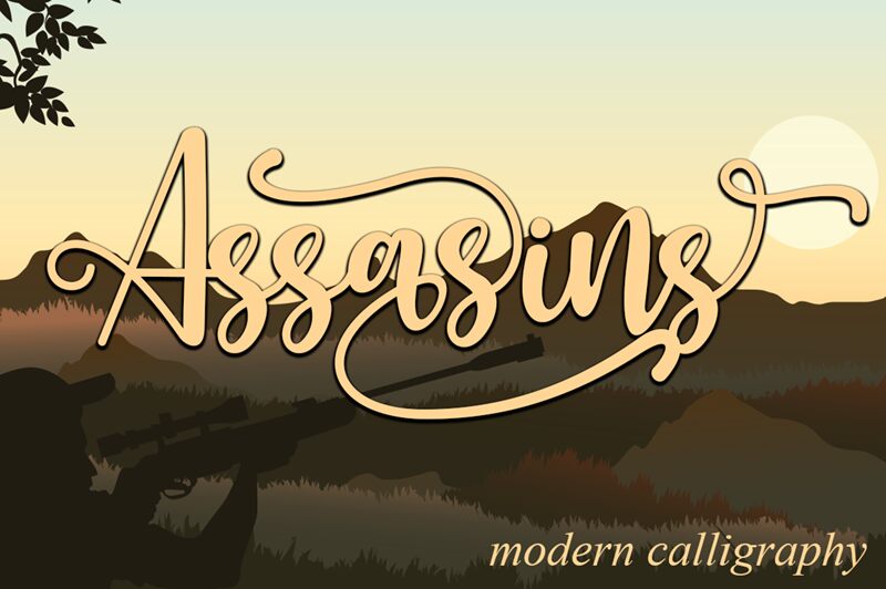 Assasins Schriftart
