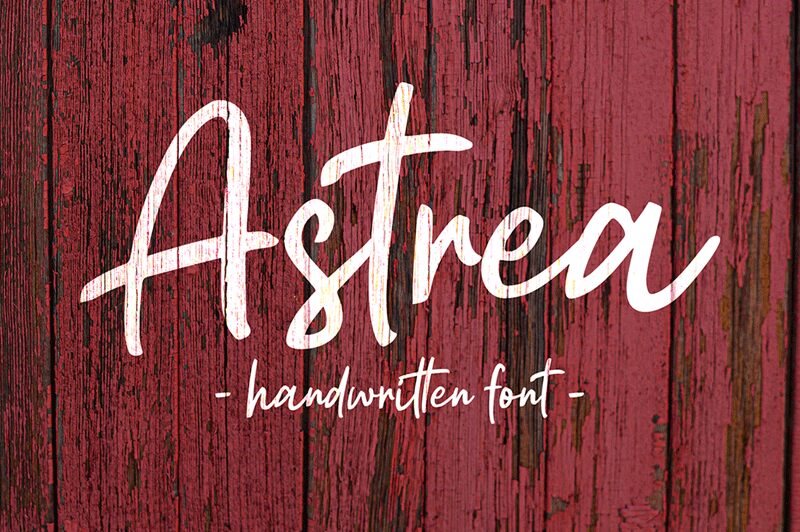Astrea Schriftart
