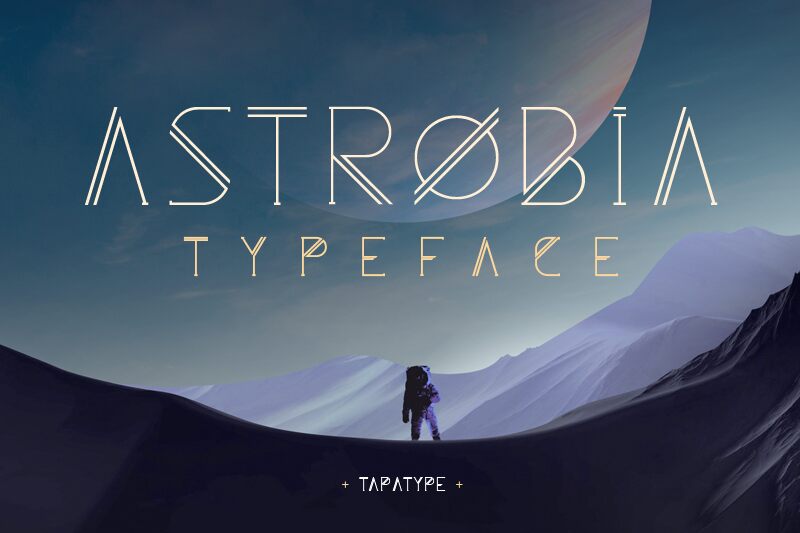 Astrobia Schriftart