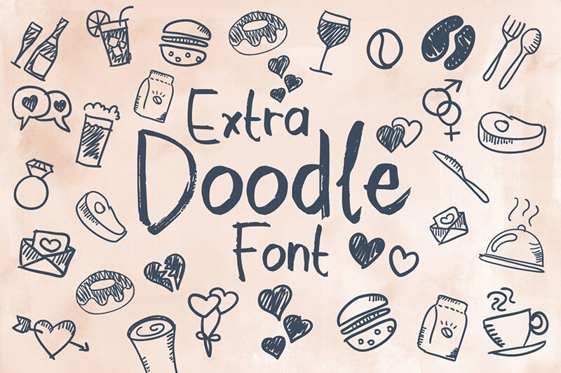 Astrokids Doodle Czcionka