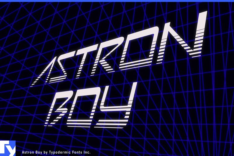 Astron Boy Czcionka