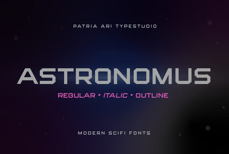 Astronomus Font