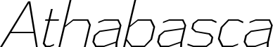 AthabascaCdEl-Italic