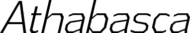 AthabascaCdLt-Italic