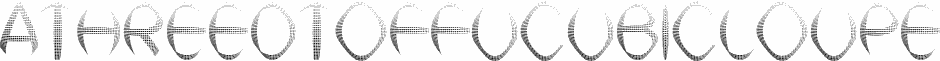 ATHREEDTOFFUCUBICLOUPE