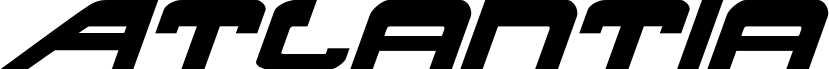 Pré-visualização da fonte Atlantia Bold Italic