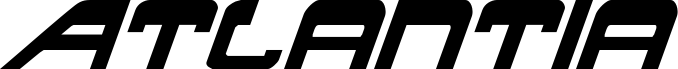 Pré-visualização da fonte Atlantia Condensed Italic