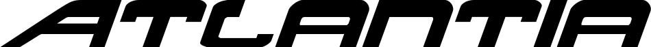 Pré-visualização da fonte Atlantia Expanded Italic