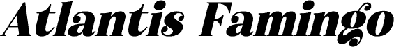 Atlantis Famingo DEMO VERSION Italic