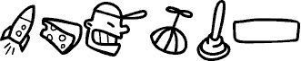 Preview of the Atman dings font