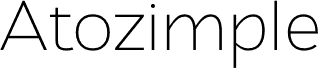 Atozimple ExtraLight