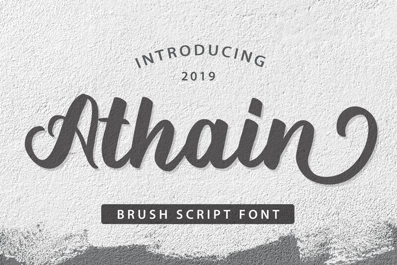Athain Schriftart