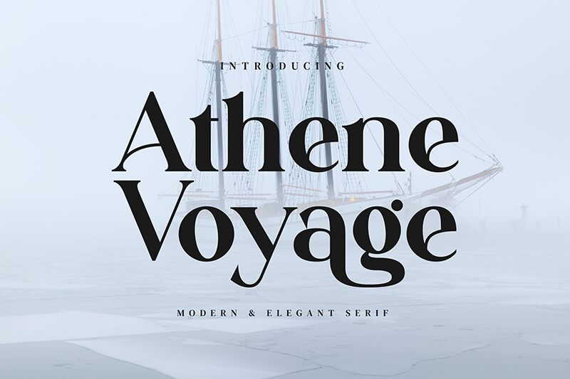 Athene Voyage Шрифт