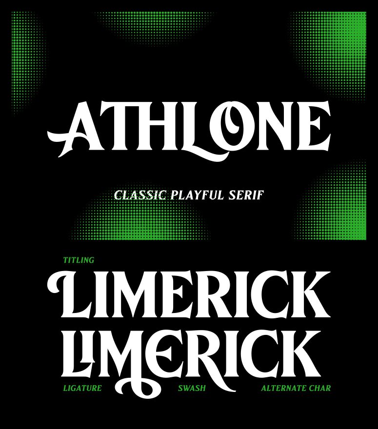 Athlone Schriftart