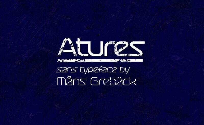 Atures Schriftart