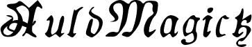 AuldMagick Italic