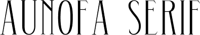 Aunofa Serif DEMO Regular