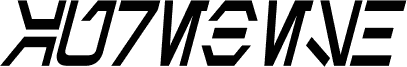 Aurebesh Condensed Bold