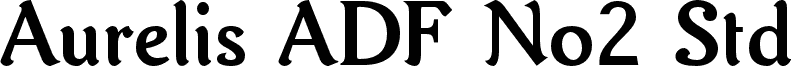 AurelisADFNo2Std-Bold