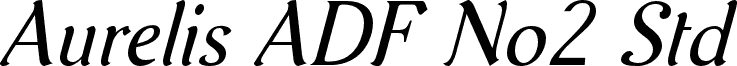 AurelisADFNo2Std-Italic