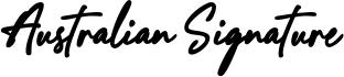 Australian Signature