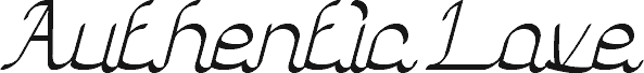 Vorschau der Schriftart Authentic Love-Light
