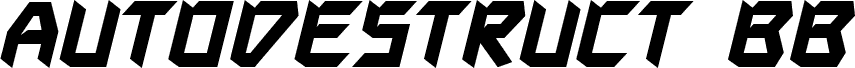 AutodestructBB-Bold