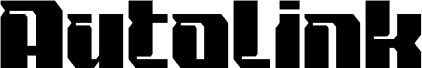 Autolink шрифт