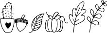 Autumn Dingbats