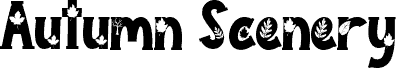 Autumn Scenery fuente