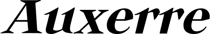 Auxerre 66 Medium Italic reduced