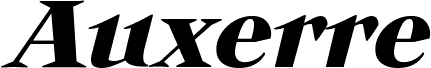 Auxerre 76 Bold Italic reduced