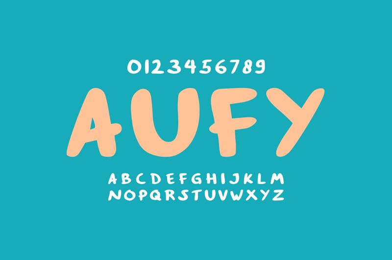 Aufy 字体
