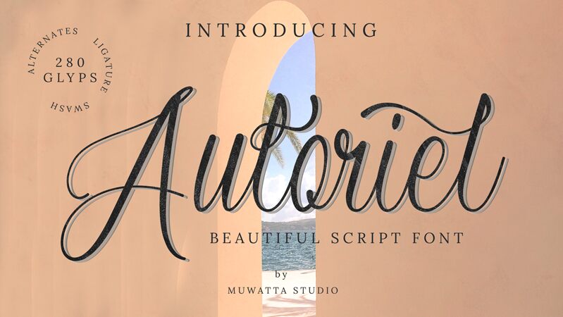 Auloriel Script Schriftart