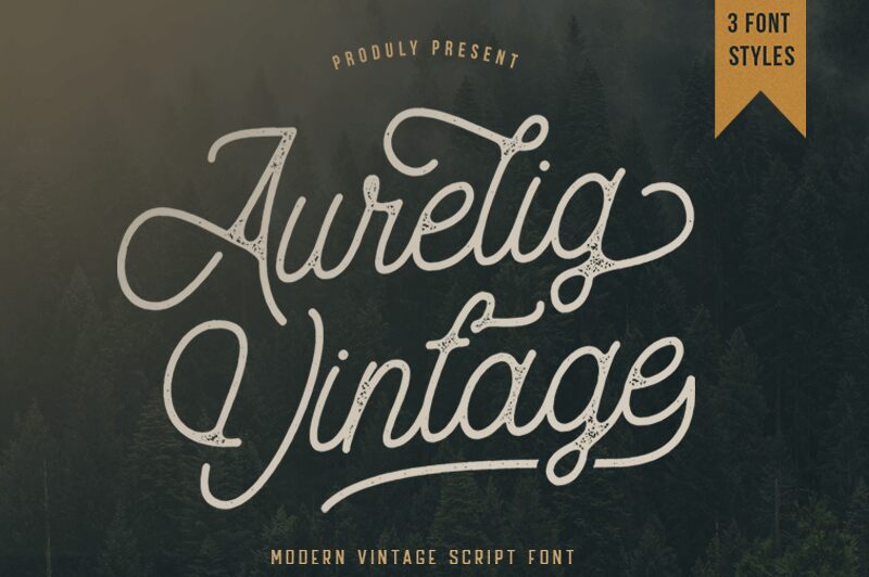 Aurelig Schriftart