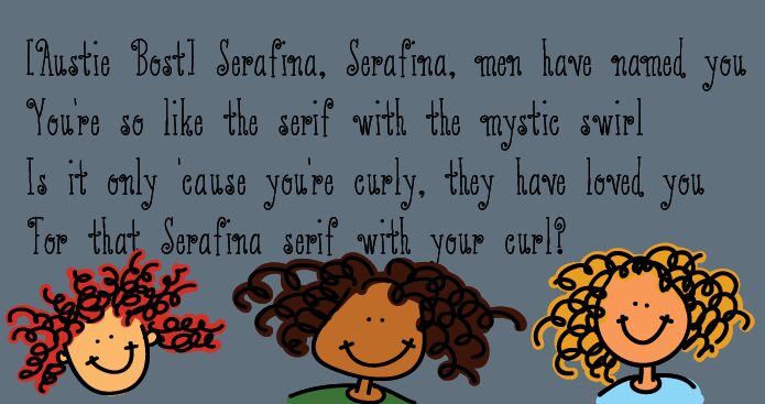 Austie Bost Serifina Carattere