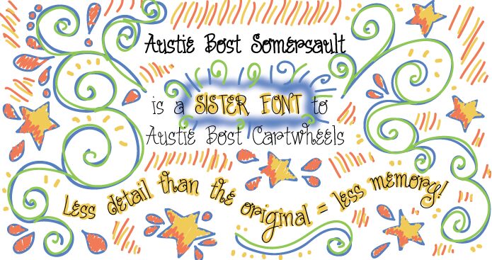 Austie Bost Somersaults Carattere