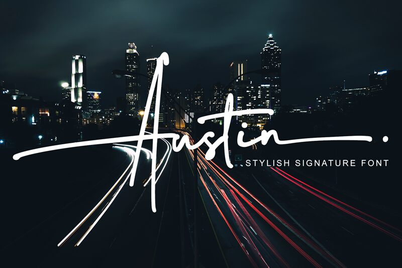 Austin Schriftart