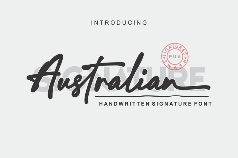 Australian Signature Fuente