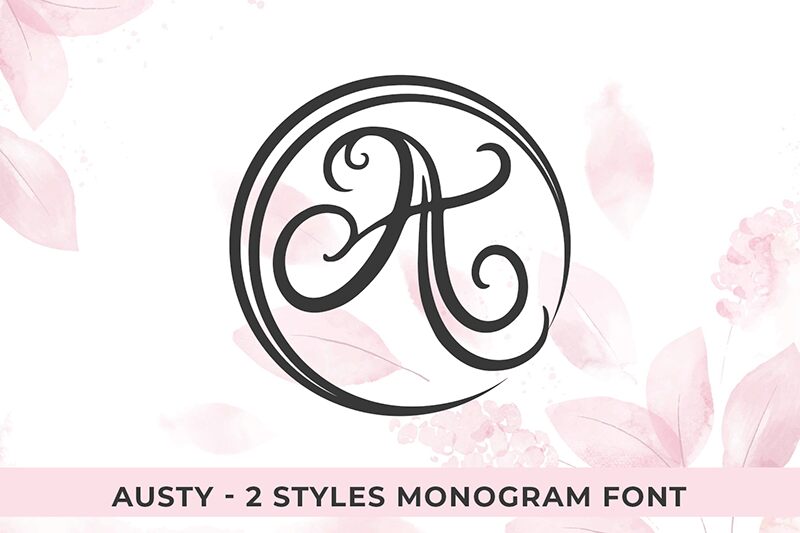 Austy Monogram Carattere