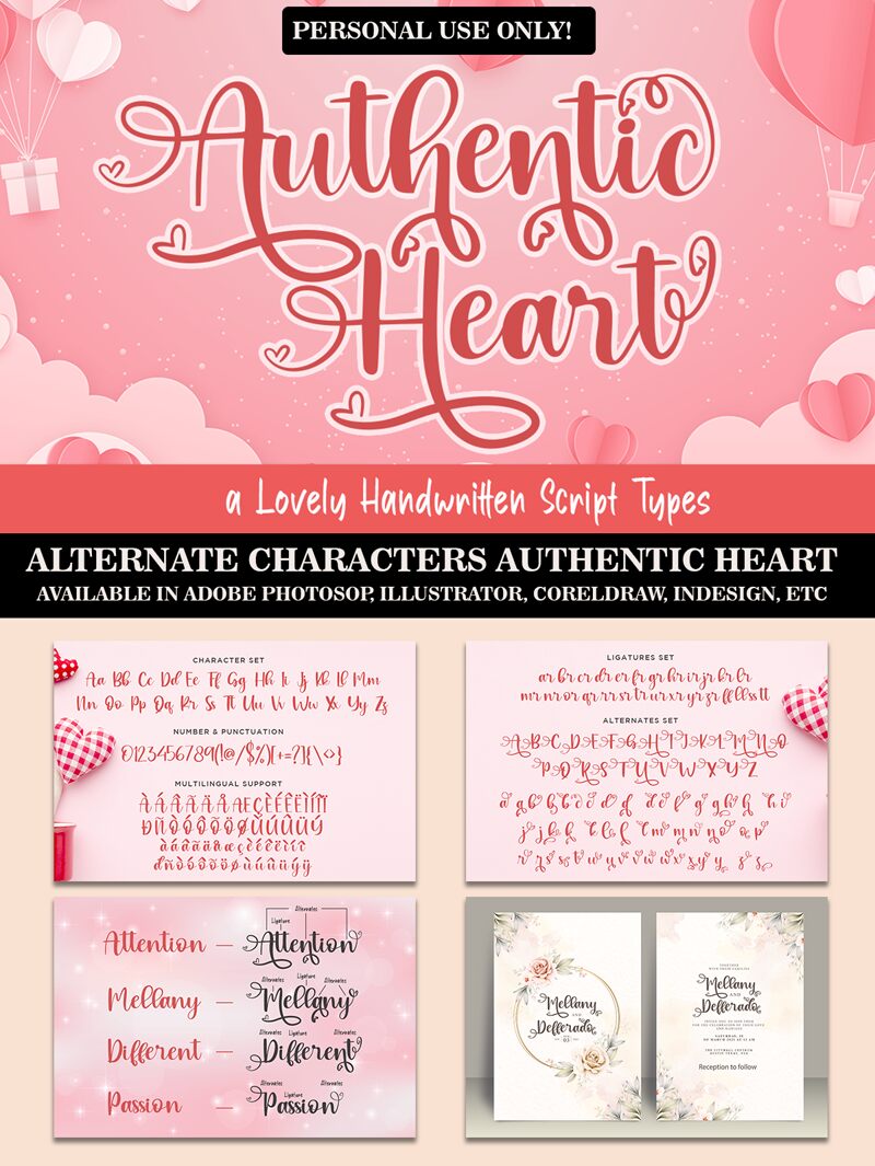 Authentic Heart Carattere