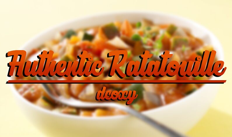 Authentic Ratatouille Schriftart